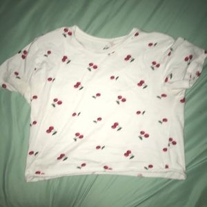 Cherry Crop Top